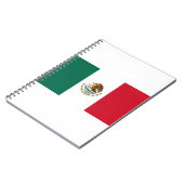 メキシコ国旗 ノートブック (左側)