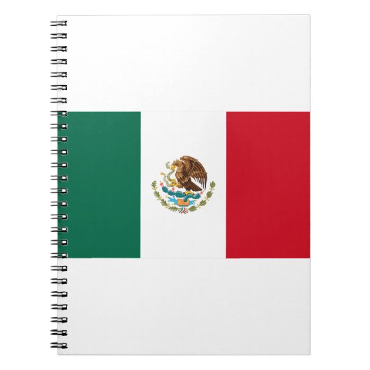 メキシコ国旗 ノートブック (正面)