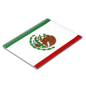 メキシコ国旗 ノートブック (左側)