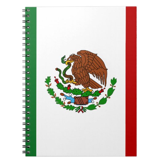 メキシコ国旗 ノートブック (正面)