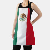 メキシコ国旗、バンデラ・ド・メキシコ エプロン (インサイチュ)