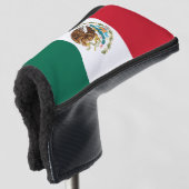 メキシコ国旗、バンデラ・ド・メキシコ ゴルフヘッドカバー (3/4 正面)