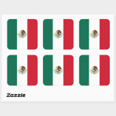 メキシコ国旗、バンデラ・ド・メキシコ スクエアシール (シート)