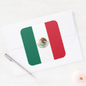 メキシコ国旗、バンデラ・ド・メキシコ スクエアシール (封筒)
