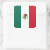 メキシコ国旗、バンデラ・ド・メキシコ スクエアシール (バッグ)