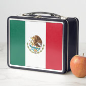 メキシコ国旗、バンデラ・ド・メキシコ メタルランチボックス (インサイチュ)