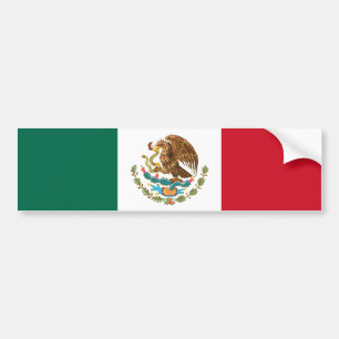 メキシコ国旗 バンパーステッカー