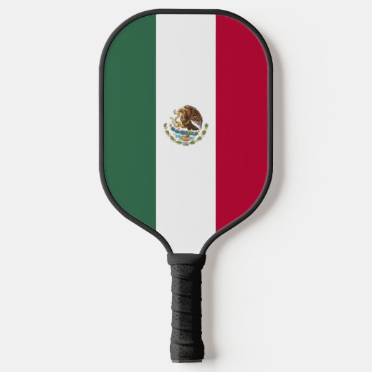 メキシコ国旗 ピックルボールラケット (正面)