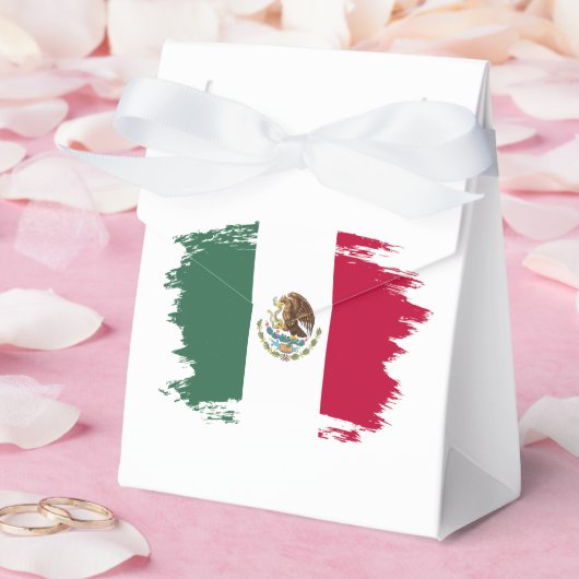 メキシコ国旗 フェイバーボックス (ウェディング)