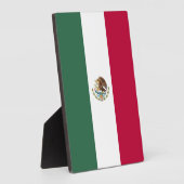 メキシコ国旗 フォトプラーク (側面)