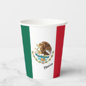 メキシコ国旗 ペーパカップ メキシコ パーティ 紙コップ (裏面)