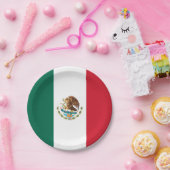 メキシコ国旗 ペーパープレート (パーティー)