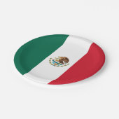 メキシコ国旗 ペーパープレート (アングル)