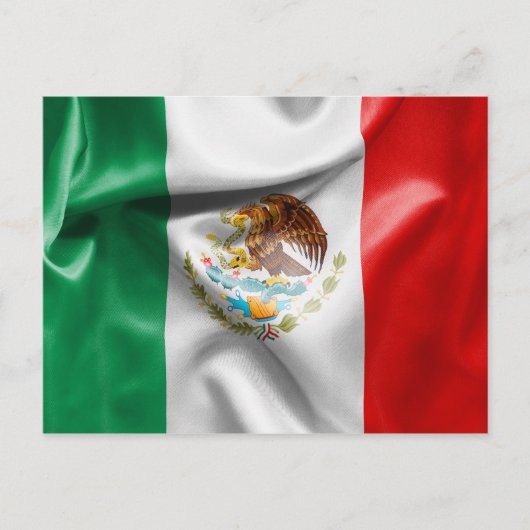 メキシコ国旗 ポストカード (正面)
