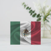 メキシコ国旗 ポストカード (スタンド正面)