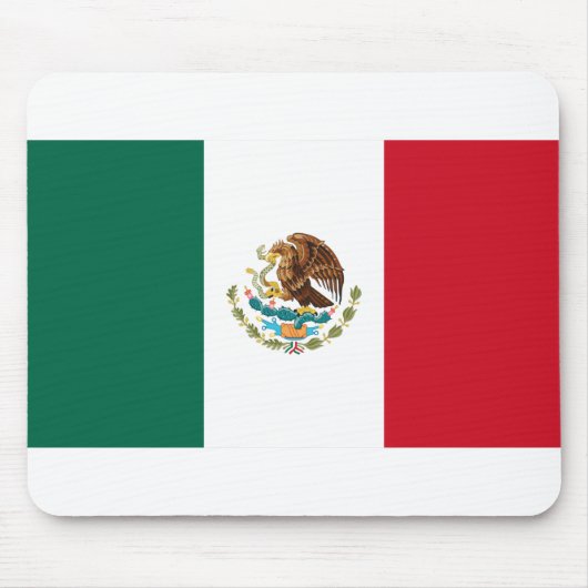 メキシコ国旗 マウスパッド (正面)