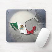 メキシコ国旗 マウスパッド (マウス)