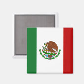 メキシコ国旗 マグネット (正面/裏面)