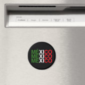 メキシコ国旗 マグネット (インサイチュ (食洗機))