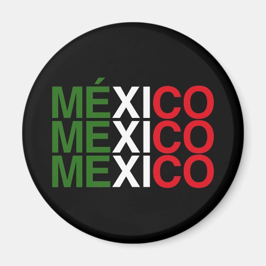 メキシコ国旗 マグネット (正面)