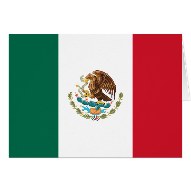 メキシコ国旗 – メキシコ国旗 (正面横)