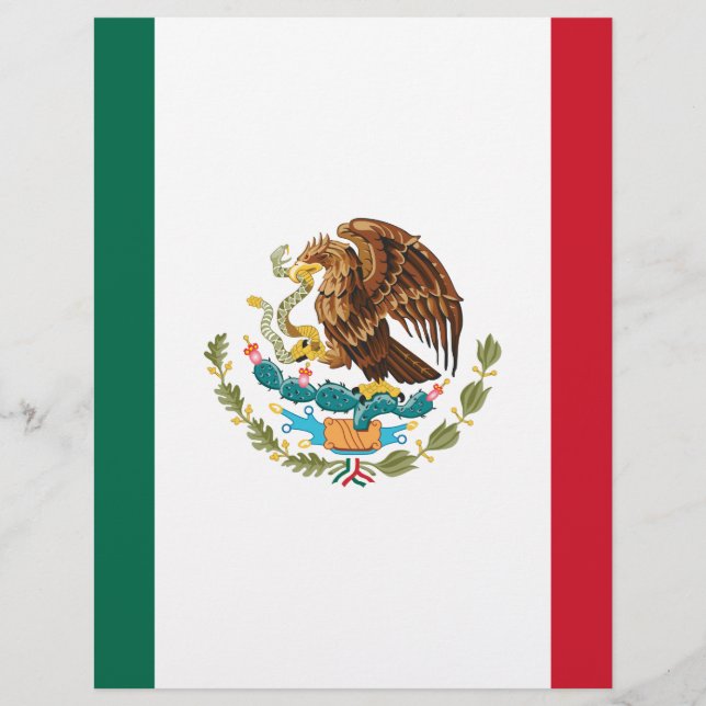 メキシコ国旗 – メキシコ国旗 (正面)