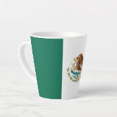メキシコ国旗 – メキシコ国旗 カフェラテマグ (左アングル)