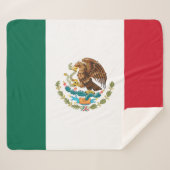 メキシコ国旗 – メキシコ国旗 シェルパブランケット (正面(横))