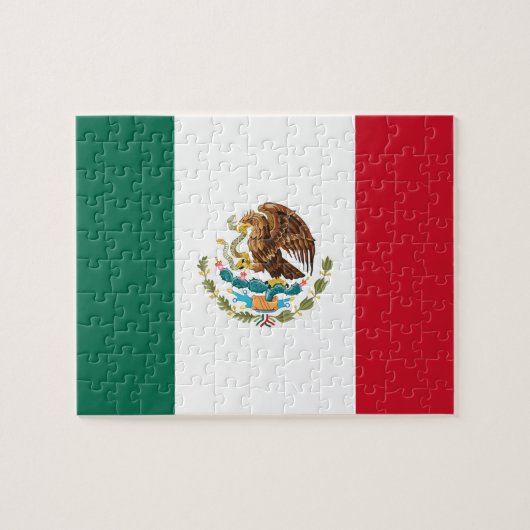 メキシコ国旗 – メキシコ国旗 ジグソーパズル (横)