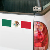メキシコ国旗 – メキシコ国旗 バンパーステッカー (トラック上)