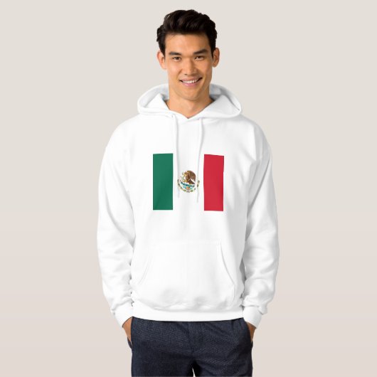 メキシコ国旗 – メキシコ国旗 パーカ (正面フル)