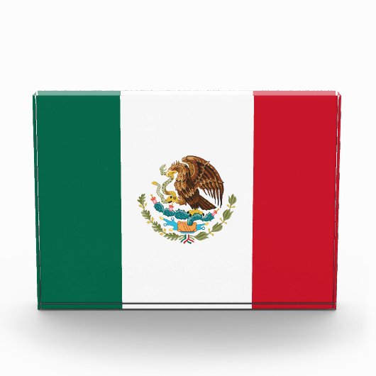 メキシコ国旗 – メキシコ国旗 フォトブロック (正面)