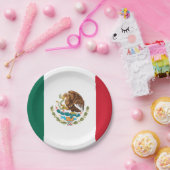 メキシコ国旗 – メキシコ国旗 ペーパープレート (パーティー)