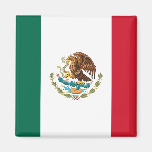 メキシコ国旗 – メキシコ国旗 マグネット (正面)