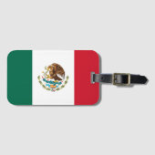 メキシコ国旗 – メキシコ国旗 ラゲッジタグ (正面横)
