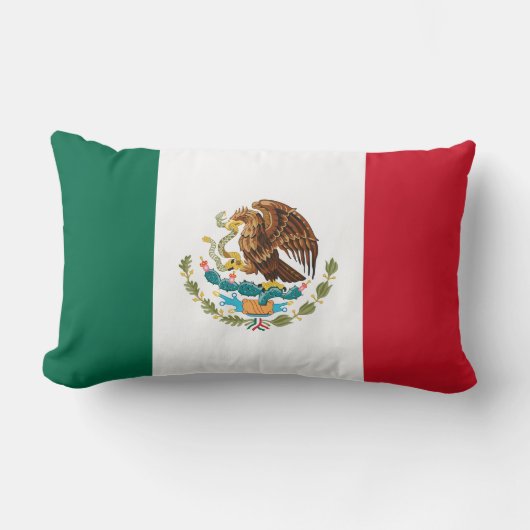 メキシコ国旗 – メキシコ国旗 ランバークッション (正面)