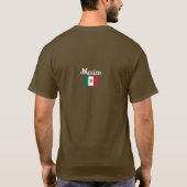 メキシコ国旗、メキシコ国旗 Tシャツ (裏面)