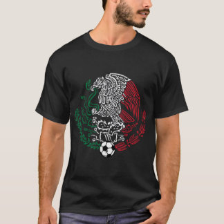 メキシコ国旗 メキシコ鷲 サッカー 男女 少年 Tシャツ