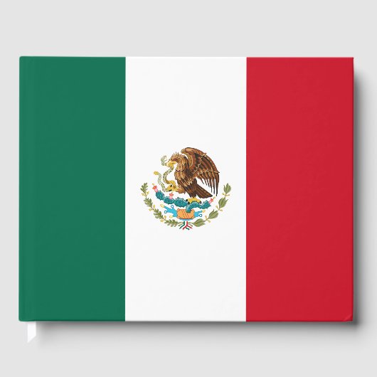 メキシコ国旗(メキシコ) ゲストブック (正面)