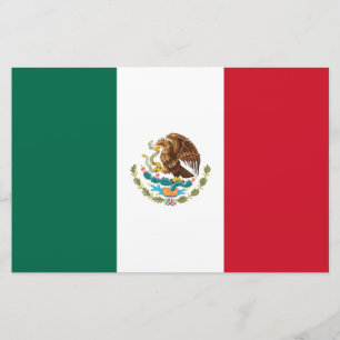 メキシコ国旗（メキシコ） 便箋