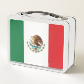 メキシコ国旗 メタルランチボックス (裏面)