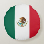 メキシコ国旗 ラウンドクッション (裏面)