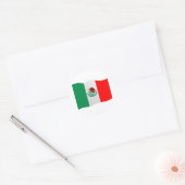 メキシコ国旗 ラウンドシール (封筒)