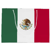 メキシコ国旗 ラージペーパーバッグ (裏面)