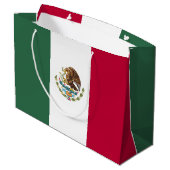 メキシコ国旗 ラージペーパーバッグ (裏面アングル)