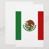 メキシコ国旗 便箋 (正面/裏面)
