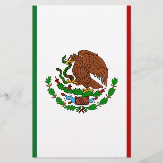 メキシコ国旗 便箋 (正面)
