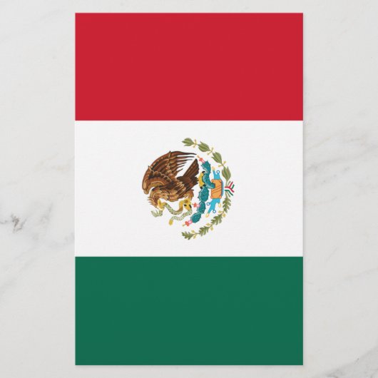 メキシコ国旗 便箋 (正面)