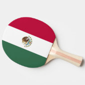 メキシコ国旗 卓球ラケット (横)
