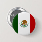 メキシコ国旗 缶バッジ (正面&裏面)